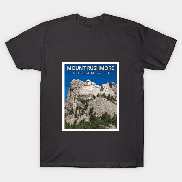 Mount Rushmore T-Shirt by Nicomaja